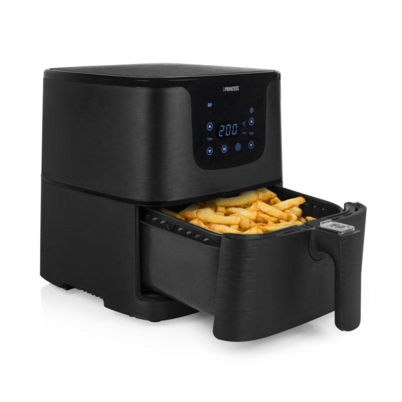 Fritadeira sem óleo Princess Aerofryer 5.2 L Preto com temperatura ajustável até 200°C