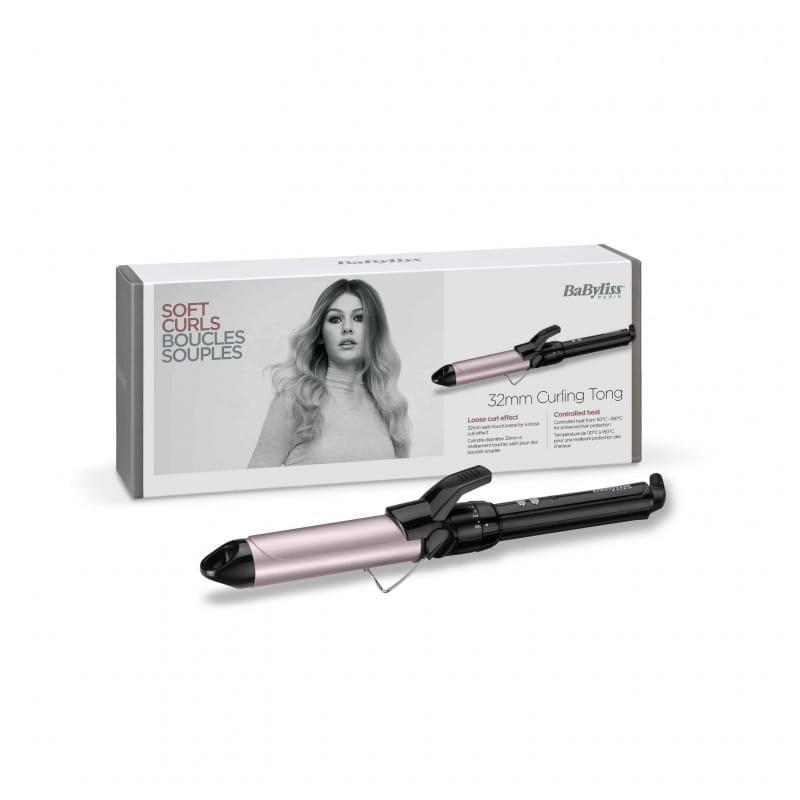 Rizador de pelo BaByliss Pro 180 Sublim'Touch 32 mm Negro foto con la caja