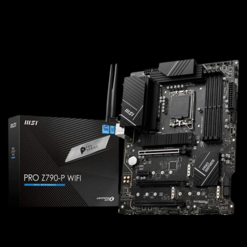MSI PRO Z790-P WIFI Intel LGA 1700 128GB ATX Negro - Placa base
