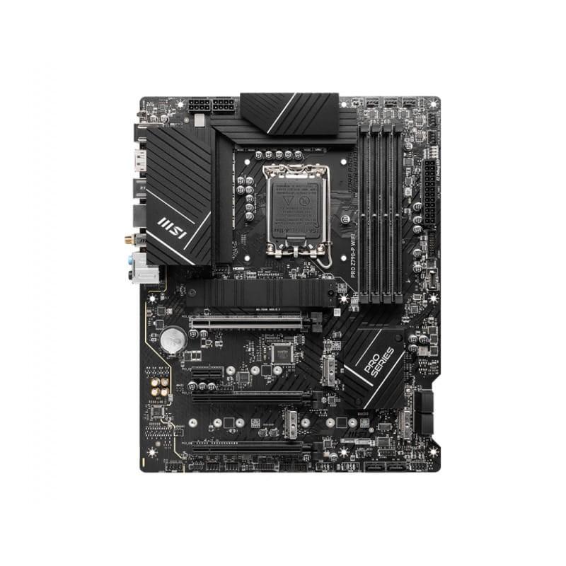 MSI PRO Z790-P WIFI Intel LGA 1700 128GB ATX Negro - Placa base imagen frontal