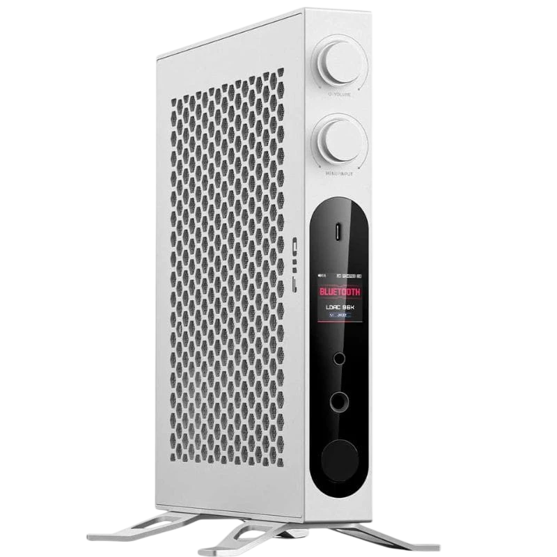  FiiO K19 Plata - Amplificador/DAC de Escritorio con 8000mW de potencia
