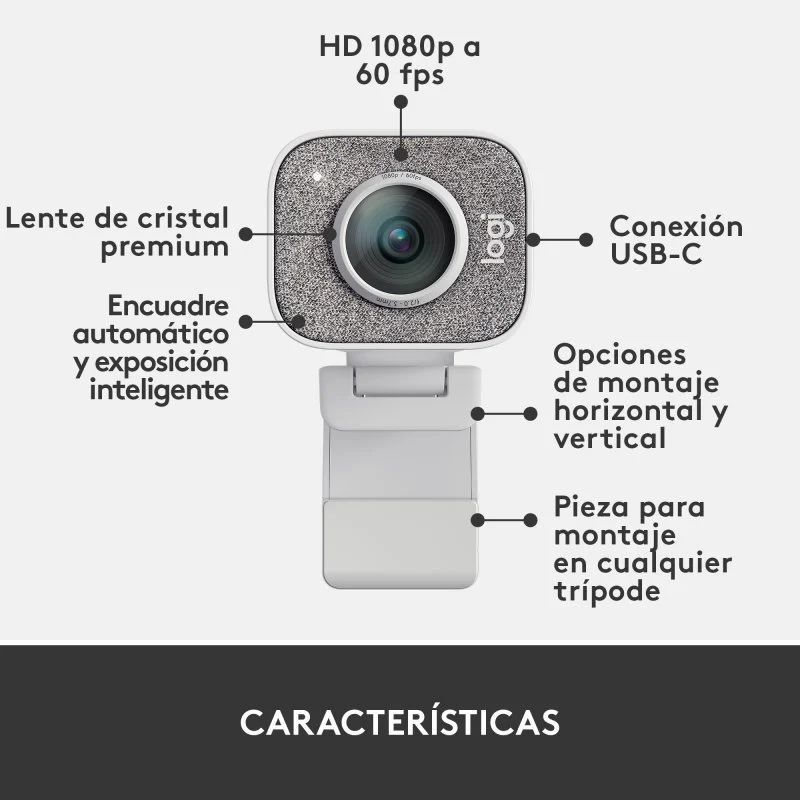 Detalles de Logitech StreamCam Blanco