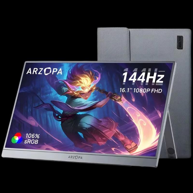Arzopa Z1FC 16,1" FHD IPS 144Hz HDR - Monitor portátil