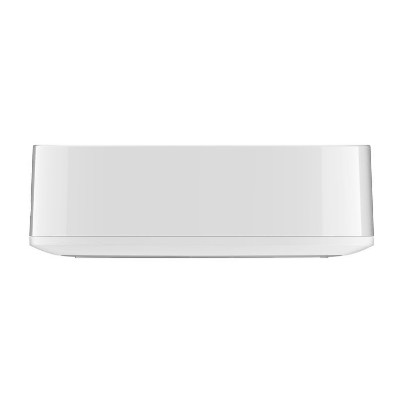 Heiman WS2GW-R WiFi - Switch: boîtier blanc minimaliste, forme rectangulaire arrondie, façade lisse sans boutons visibles, design compact pour installation
