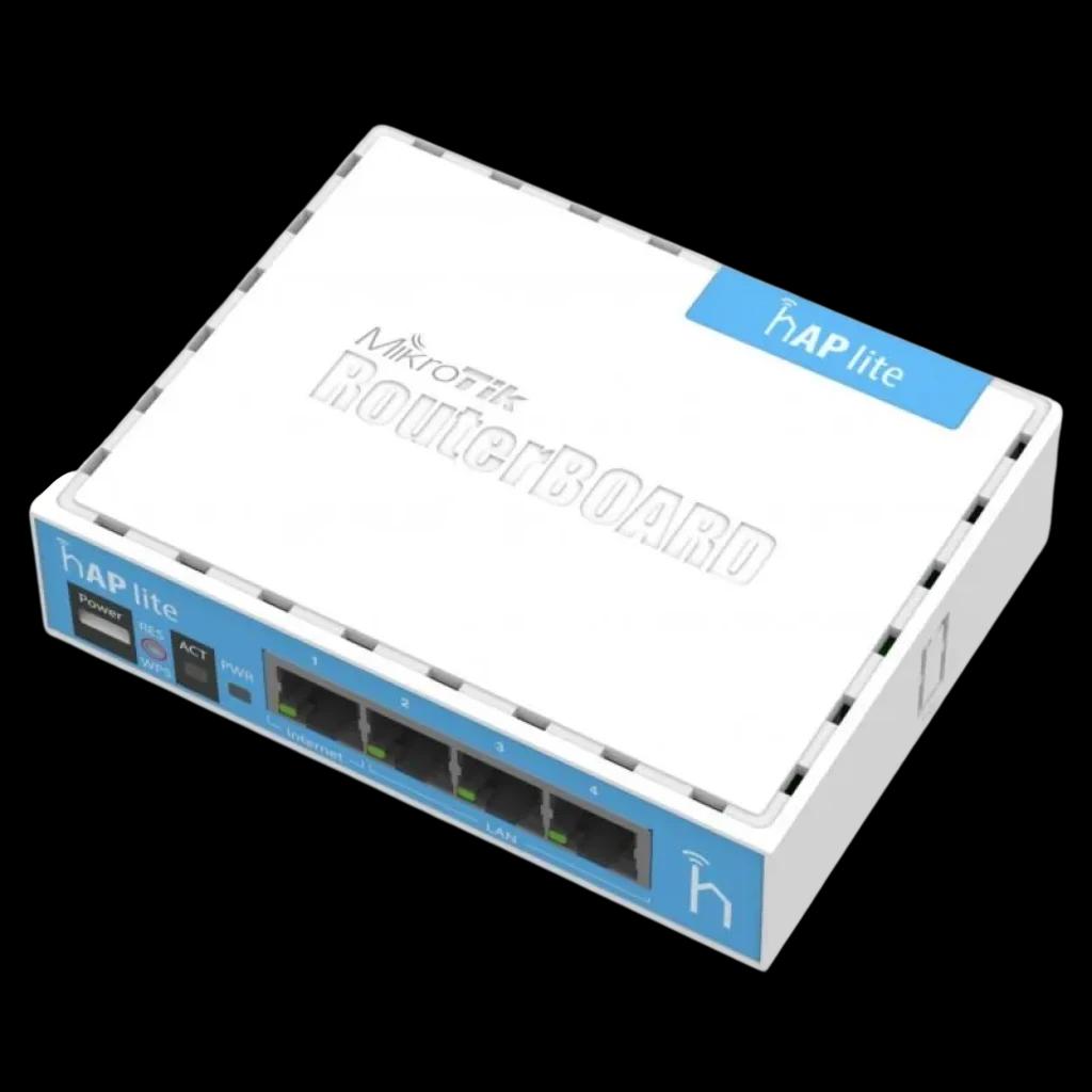 Mikrotik Hap Lite Classic RB941-2ND - Ponto de acesso Wi-Fi 2,4 GHz 300 Mb/s
