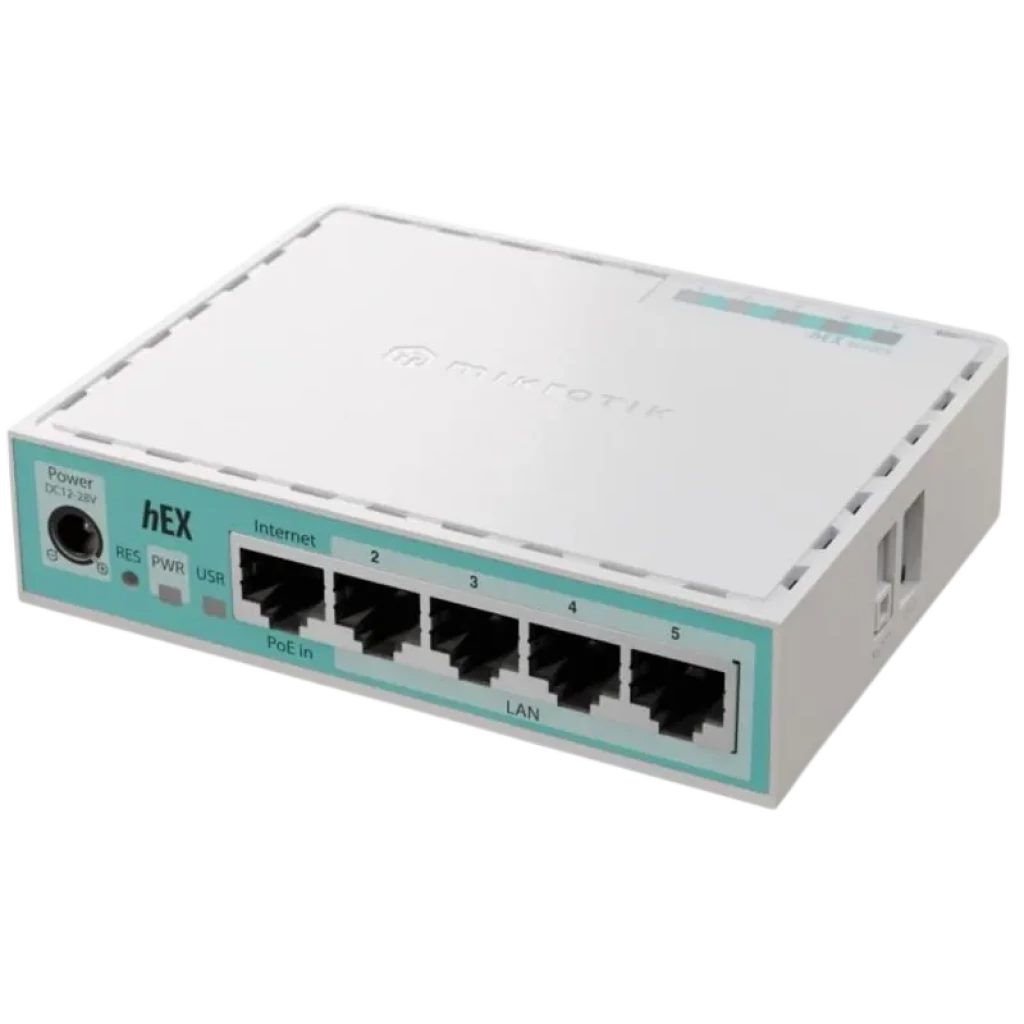 MikroTik E50UG hEX 1000Mb/s - Router Gigabit Ethernet 5 puertos