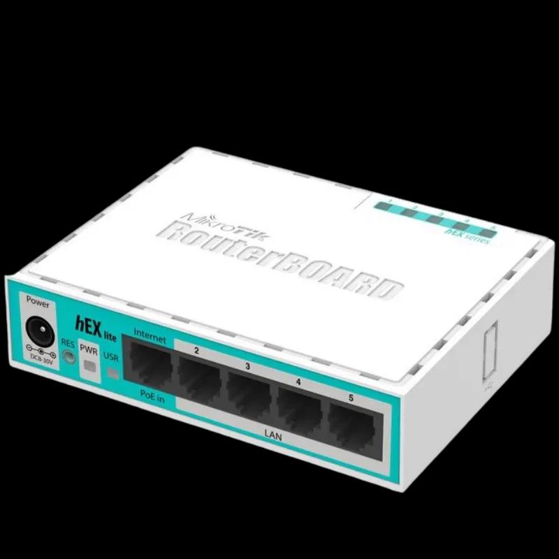 MikroTik 5 x Fast Ethernet, 6 - 30 V, 64 MB de RAM, CPU de 850 MHz, 2 W máx., PoE in - Router