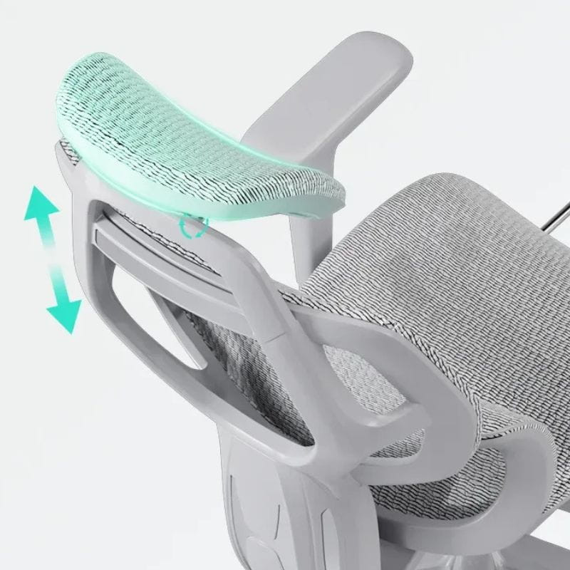 Powerbasic Pinhel - Silla de Oficina Ergonómica Negra, inclinación del apoya cabezas