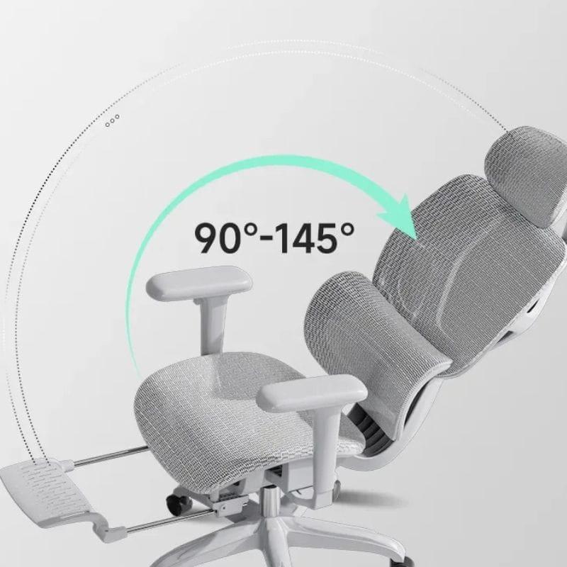 Powerbasic Pinhel - Silla de Oficina Ergonómica Negra, inclinación 