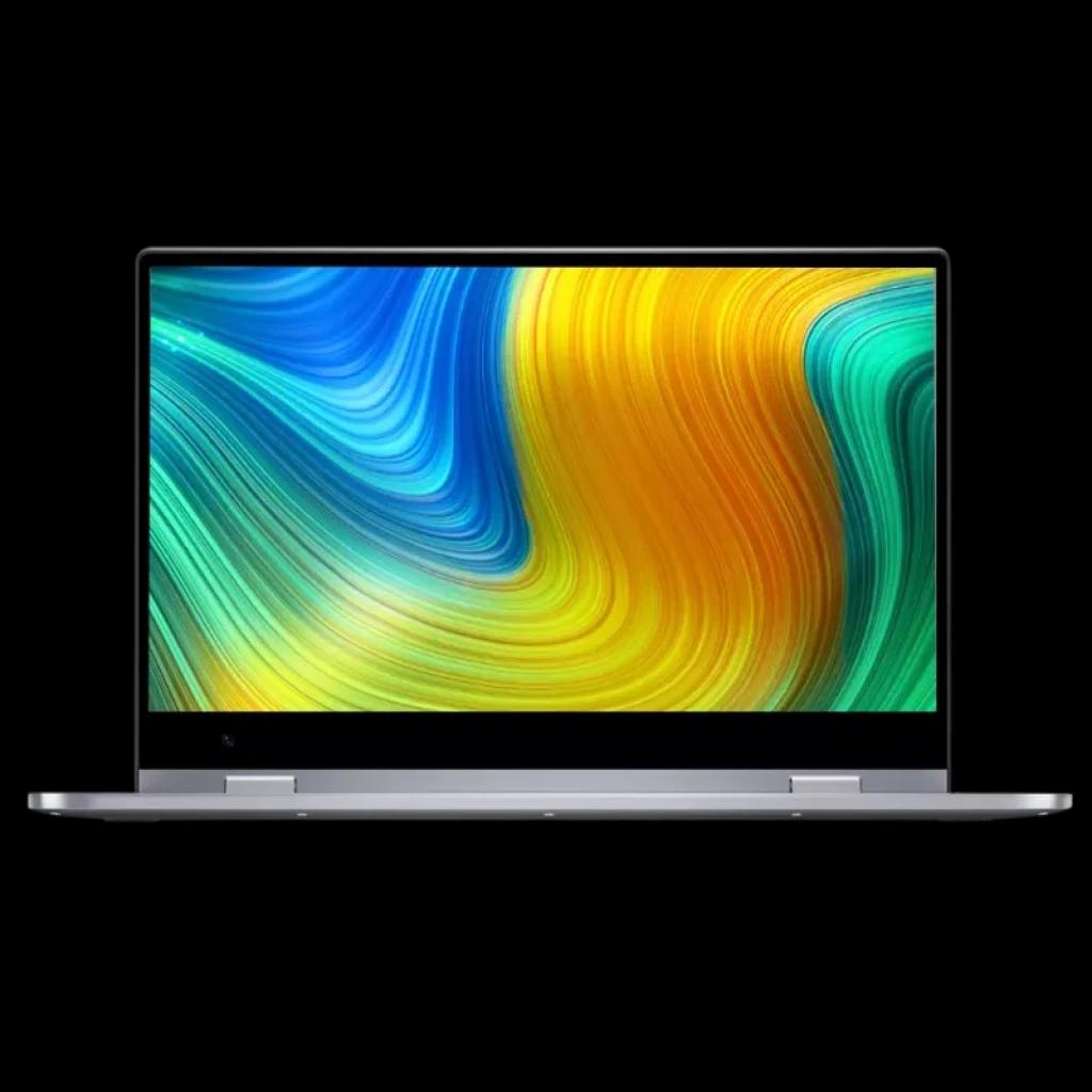 Tela 14 polegadas com bordas finas, cores vibrantes e design metálico elegante; dobradiça 360° para uso em modo laptop, tenda e tablet