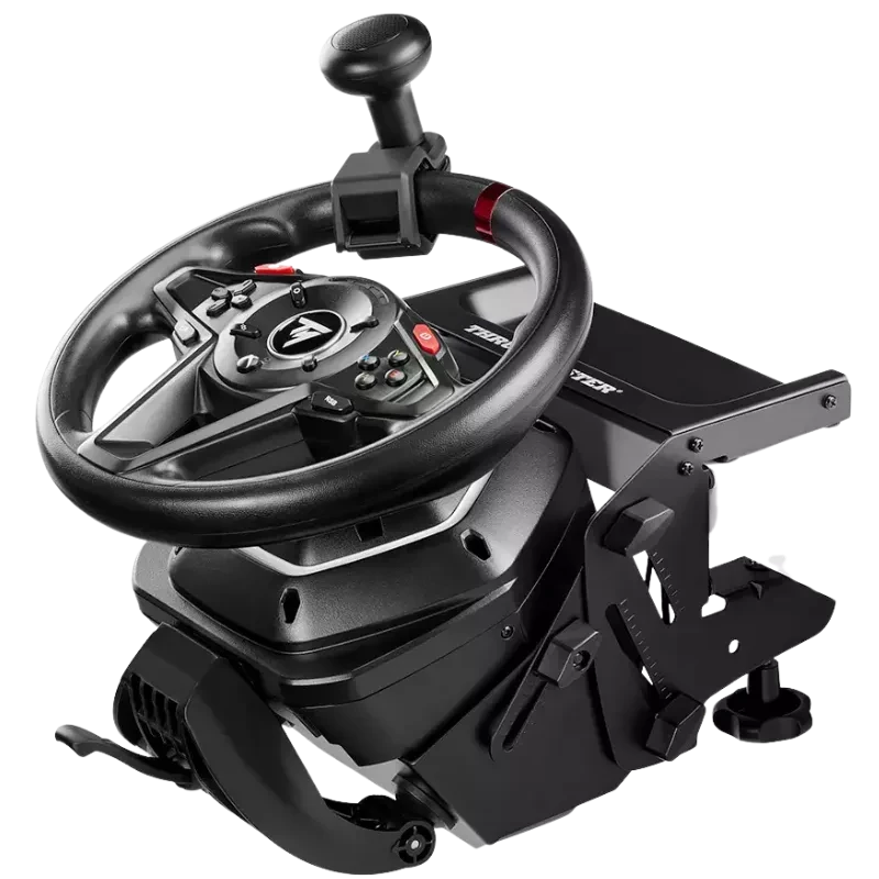 Thrustmaster T128 Simtask Pack – PS5 / PS4 / PC - Volant de simulation et pédalier