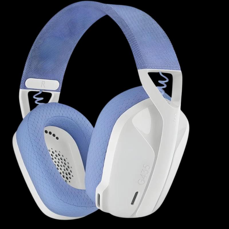 Logitech G G435 Lightspeed Blanc - Casque Gaming