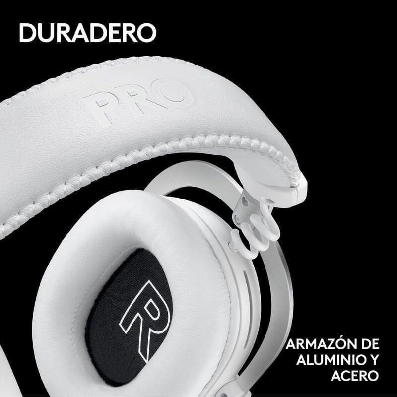 Logitech G Pro X 2 Lightspeed Branco - Auscultadores para jogos, com design duradouro