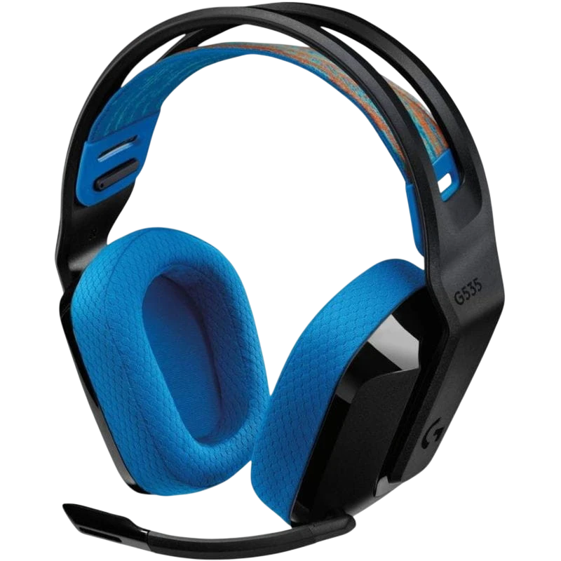 Logitech G G535 LightSpeed Noir / Bleu - Casque Gaming