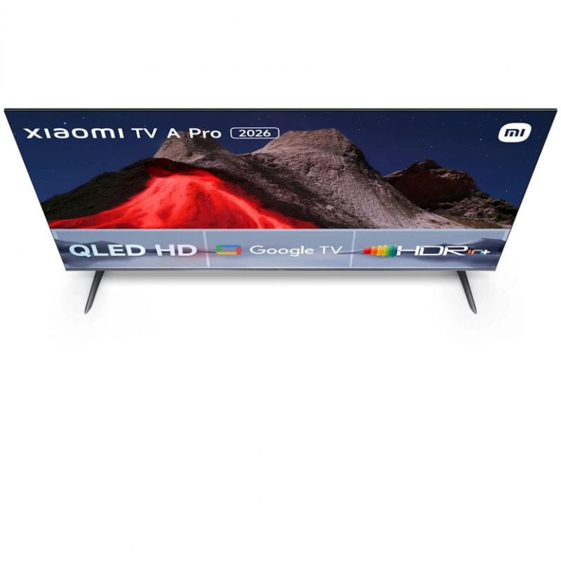 Xiaomi TV A Pro 2026 32" HD QLED Dolby Audio -Televisión con Google TV imagen cenital