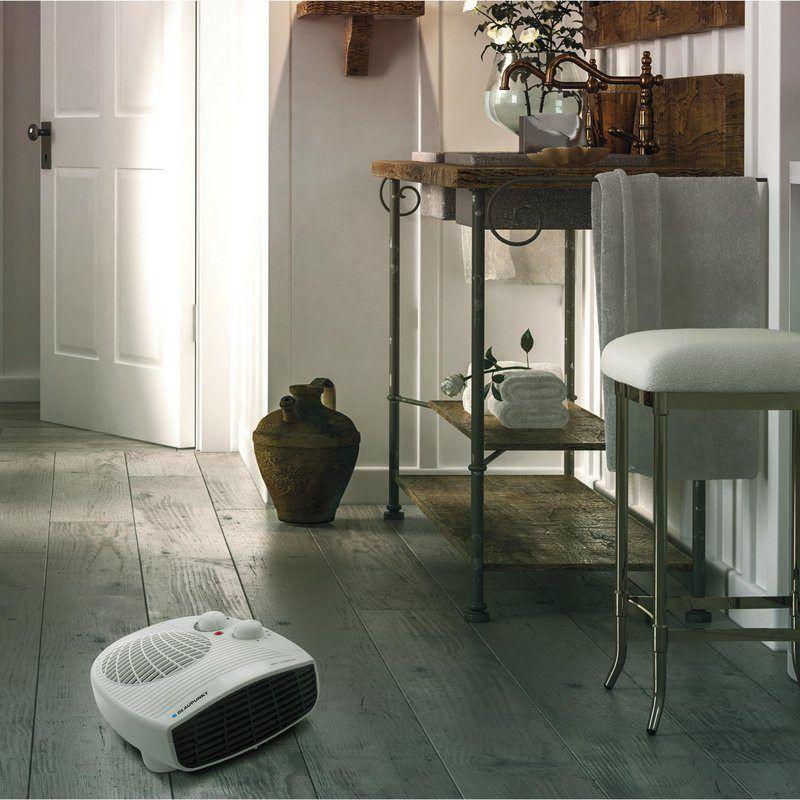 Blaupunkt BP1006 2000 W - Calefactor de aire, imagen real en el suelo de una casa