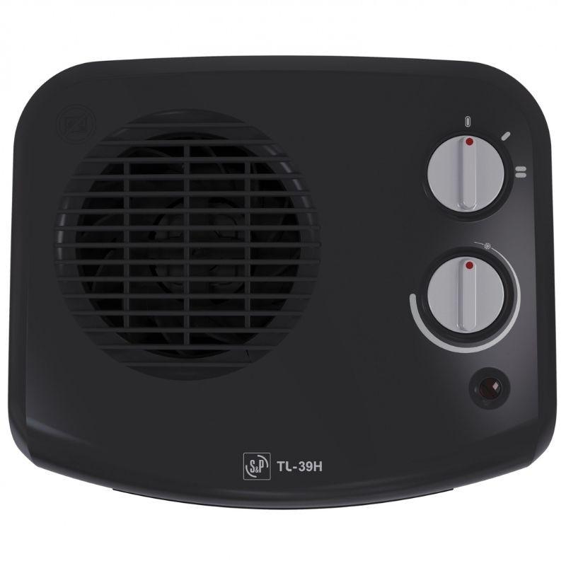 Soler & Palau TL-39 H - Aérotherme, vue de dessus des commandes et de la grille