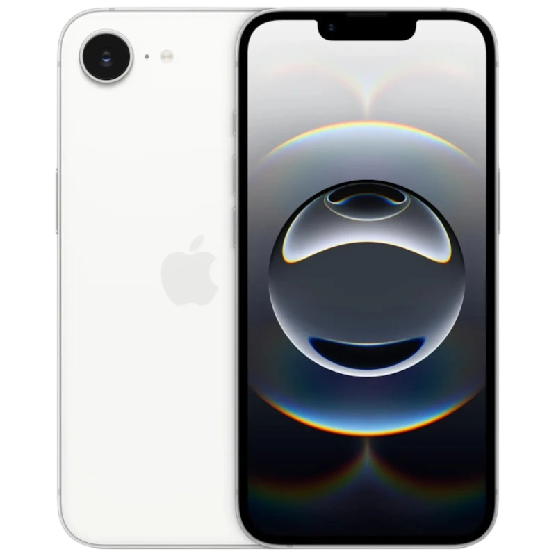 iPhone 16e 128 Go Blanc Rénové - Excellent état