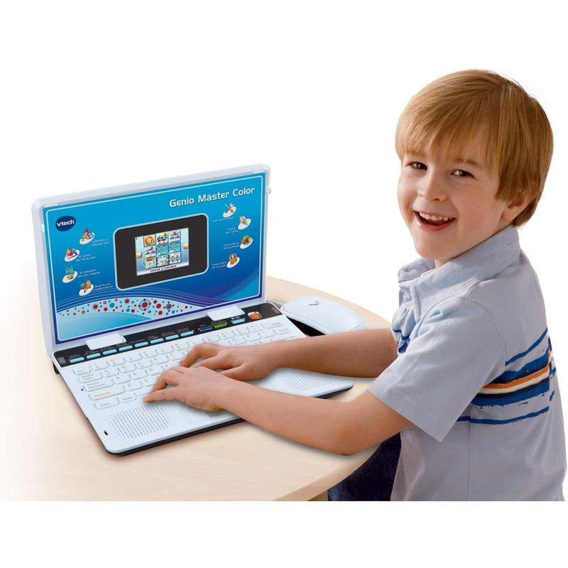 Actividades de VTech Genio Master Color Bilingüe Azul