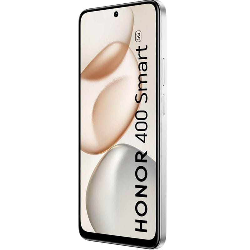 Honor 400 Smart 5G 4GB/128GB Plata, lateral derecho
