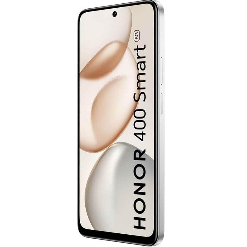 Honor 400 Smart 5G 4GB/128GB Plata, lateral derecho
