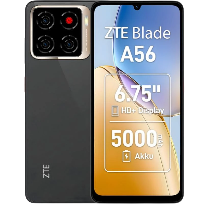 ZTE Blade A56 4GB/64GB Preto