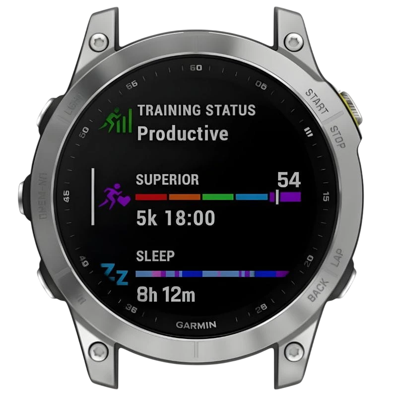 Garmin Fénix 7 Cinzento Prateado 47 mm Relógio inteligente Renovado - Condição Premium