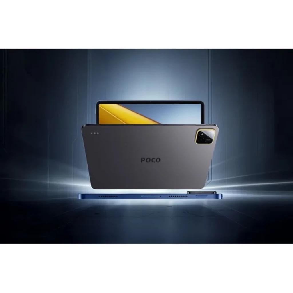 Xiaomi Poco Pad X1 Wifi 8Go 512Go gris, tablette fine avec grand écran bord à bord, dos mat, module photo triangulaire, haut-parleurs et ports alignés