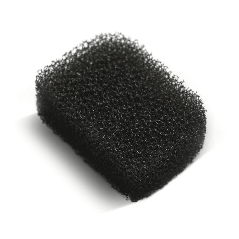 Filtro de espuma preta porosa retangular, peça de reposição para Xiaomi Truclean W30 Pro Wet Dry Vacuum, pacote com 2 unidades