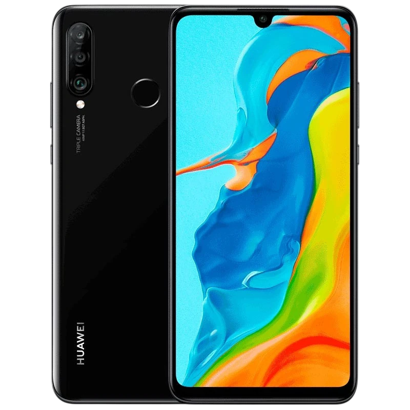Huawei P30 Lite 6GB/128GB Negro Renovado - Estado Excelente