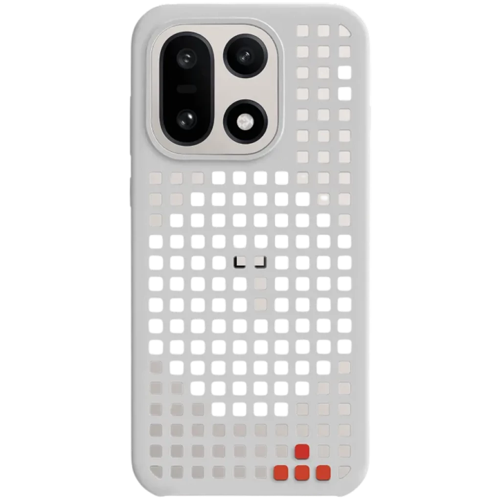 Capa magnética OnePlus 15 Hole-pattern Cinzento