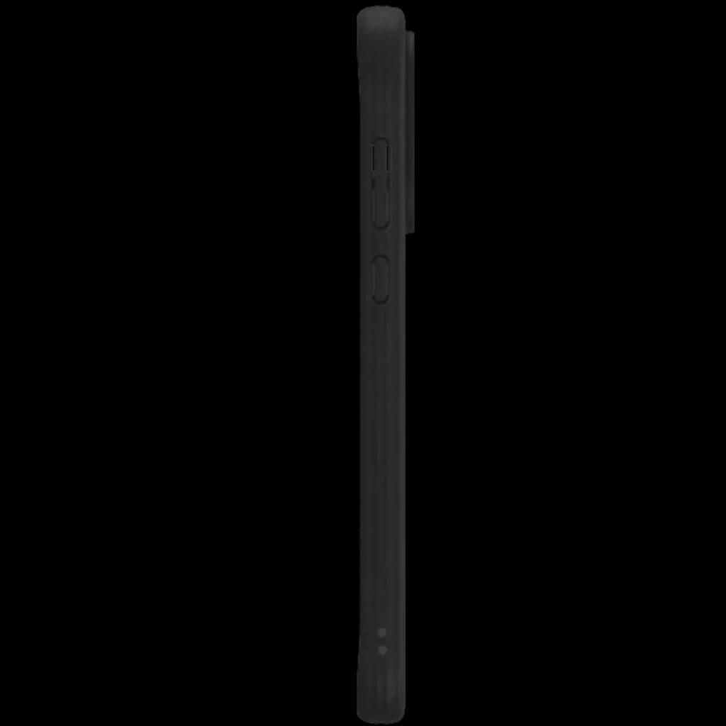 Funda Magnética OnePlus 15 Sandstone Negro con perfil ultradelgado, acabado rugoso antideslizante, botones precisos y módulo de cámara elevado para