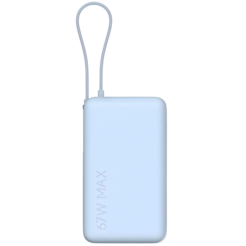 Xiaomi Power Bank 10000mAh (Cabo integrado) 67W Azul Gelo