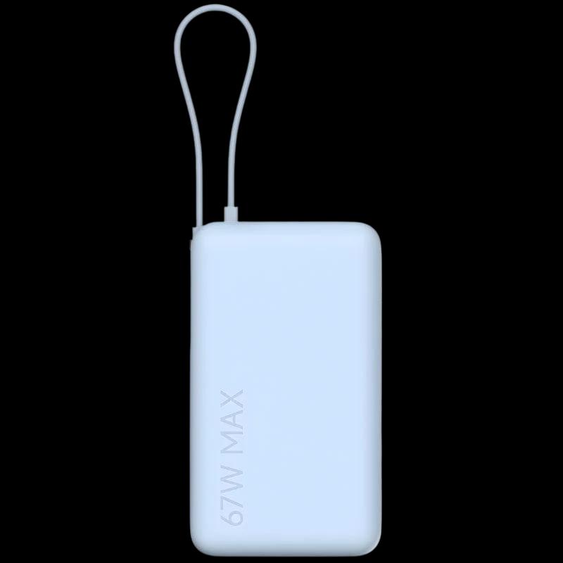 Xiaomi Power Bank 10000mAh (câble intégré) 67W Bleu Glacier
