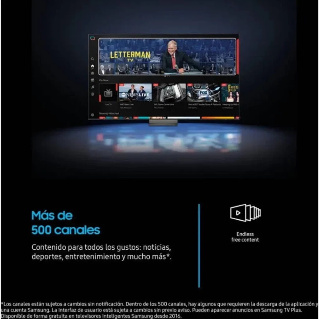 Samsung TU24F6005FK 24 pulgadas LED Full HD con WiFi y Smart TV; pantalla con interfaz de canales, recomendaciones y acceso a más de 500 contenidos