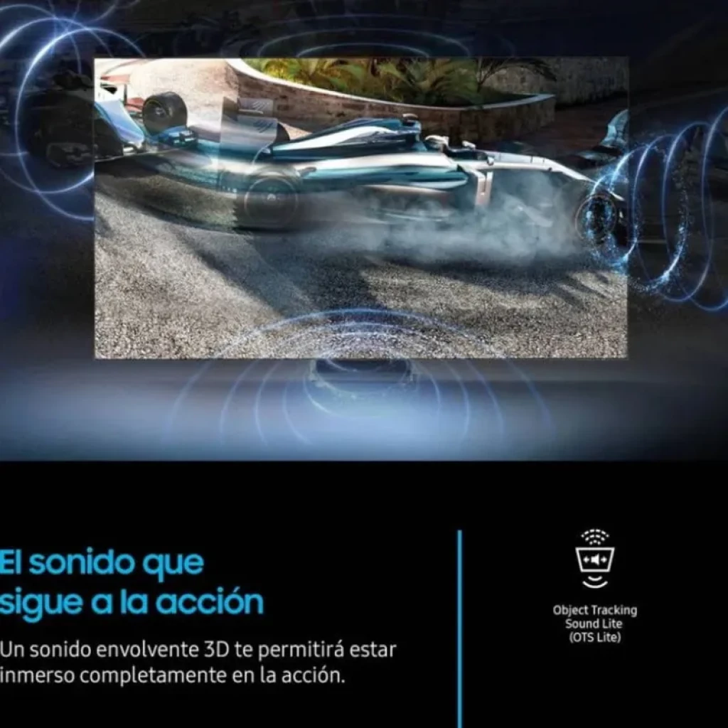 Samsung TU24F6005FK 24 pulgadas LED Full HD con marco delgado, imagen nítida y colores vivos; destaca sonido envolvente 3D OTS Lite y conectividad WiFi