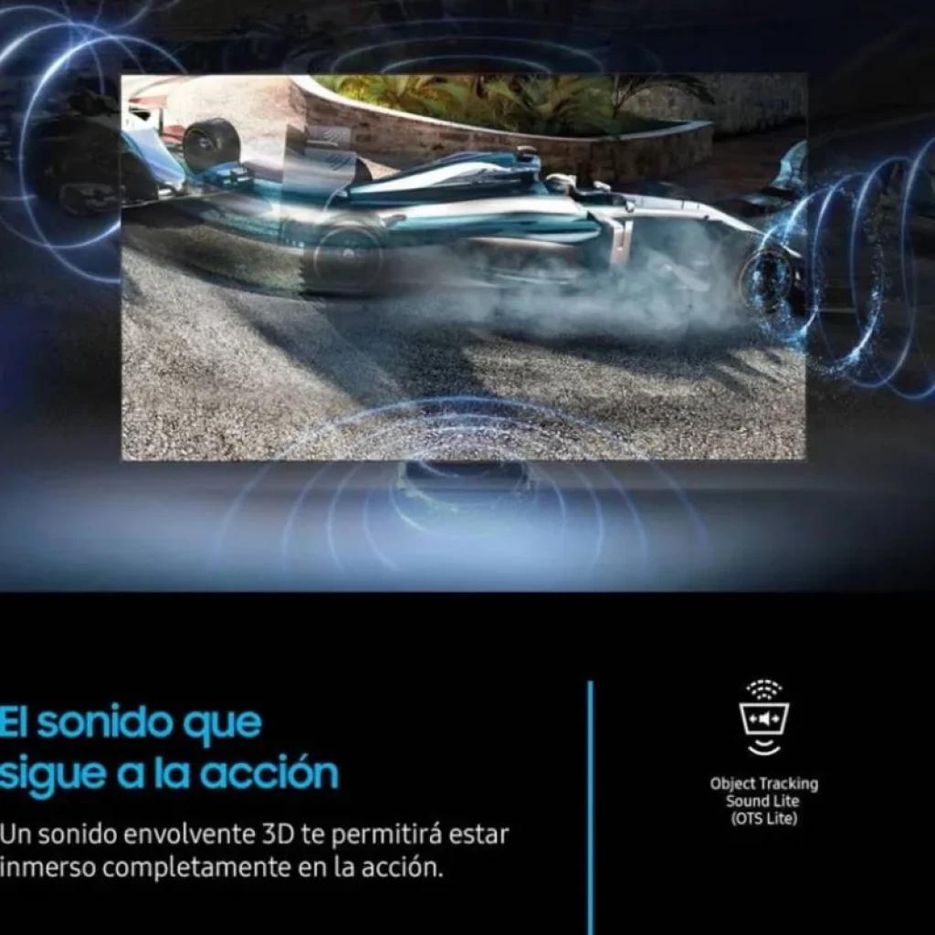 Samsung TU24F6005FK 24 pulgadas LED Full HD con marco delgado, imagen nítida y colores vivos; destaca sonido envolvente 3D OTS Lite y conectividad WiFi