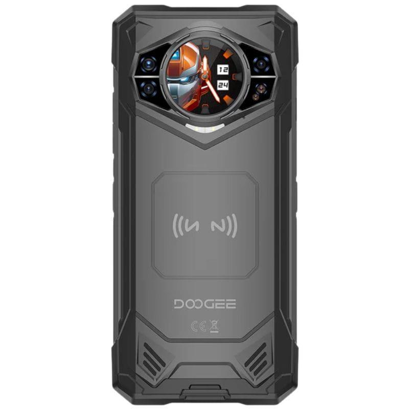 Doogee S200X 12GB/512GB VIP version Rugged Negro con chip MediaTek Dimensity 7050, 8 núcleos, 6 nm y 2.6 GHz, conectividad 5G destacada en el módulo