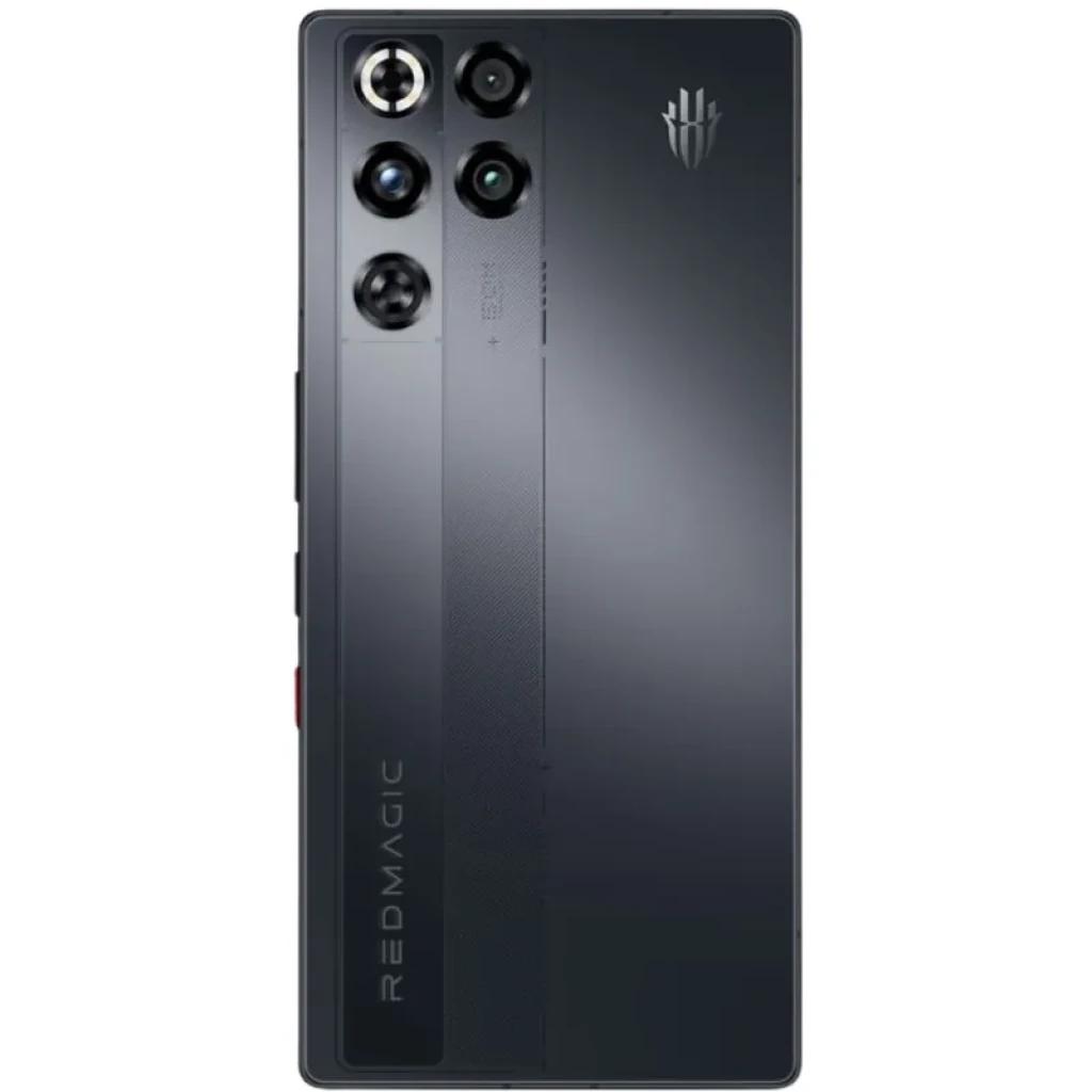 Dos noir mat Cryo du Nubia Redmagic 11 Pro 5G avec module photo triple aligné, capteurs proéminents, logo Redmagic, finitions métalliques et lignes épurées