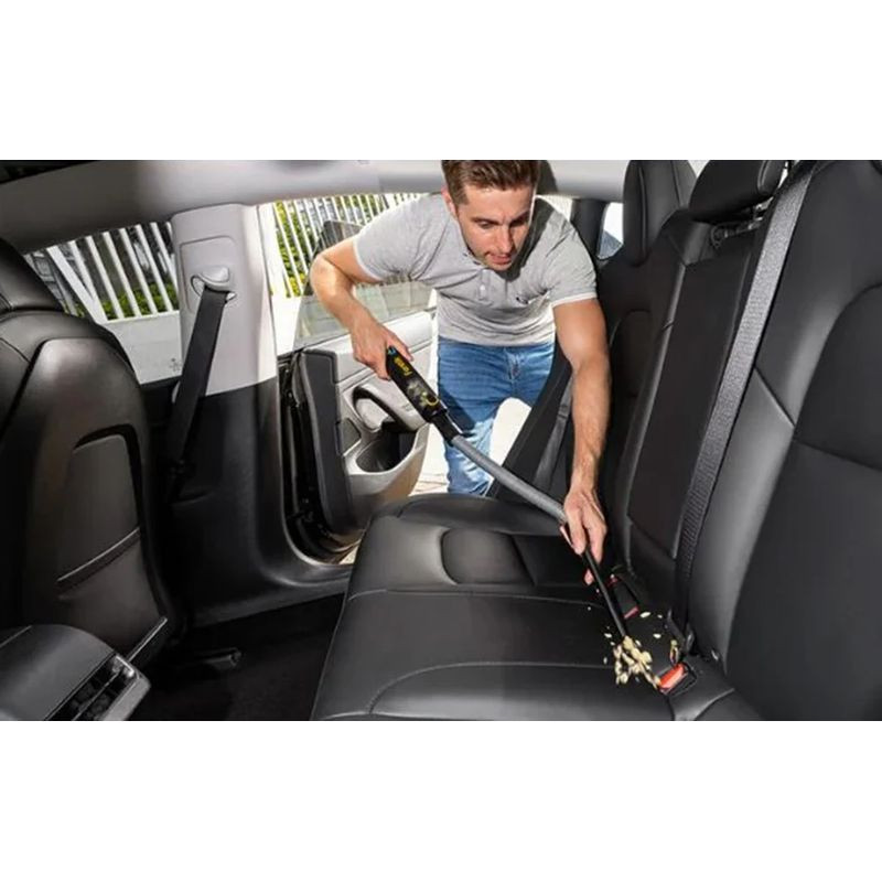Fanttik V8 Apex aspirateur portable sans fil pour voiture, noir, embout long et fin, nettoyage des sièges et interstices, format compact et léger
