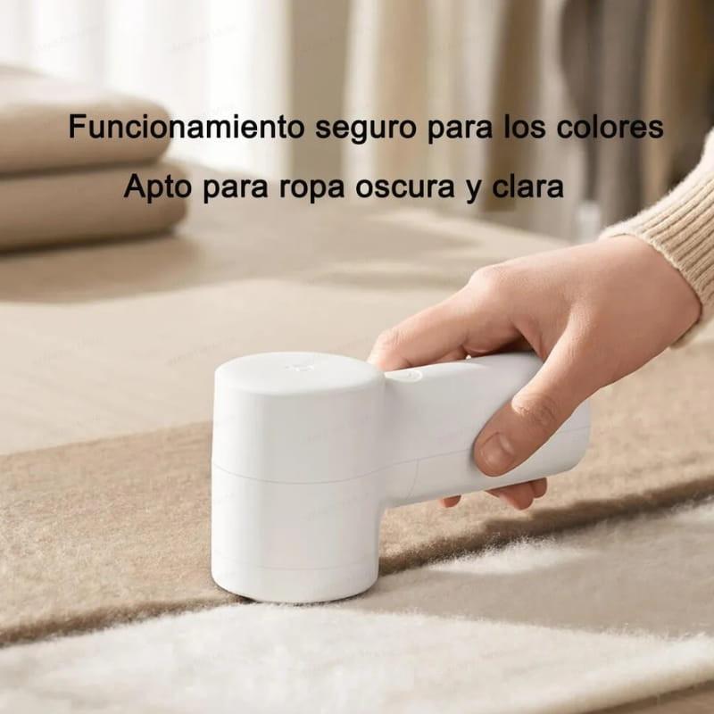 Xiaomi Mijia Lint Remover 2 en color blanco, portátil y ergonómico, cabezal redondo para quitar pelusas en telas claras y oscuras, uso seguro para colores