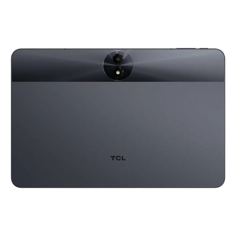 TCL TAB 11 FE 11 4GB/128GB WiFi + 4G Gris con tapa trasera bicolor en gris oscuro, cámara centrada con módulo circular y logo TCL en la parte inferior