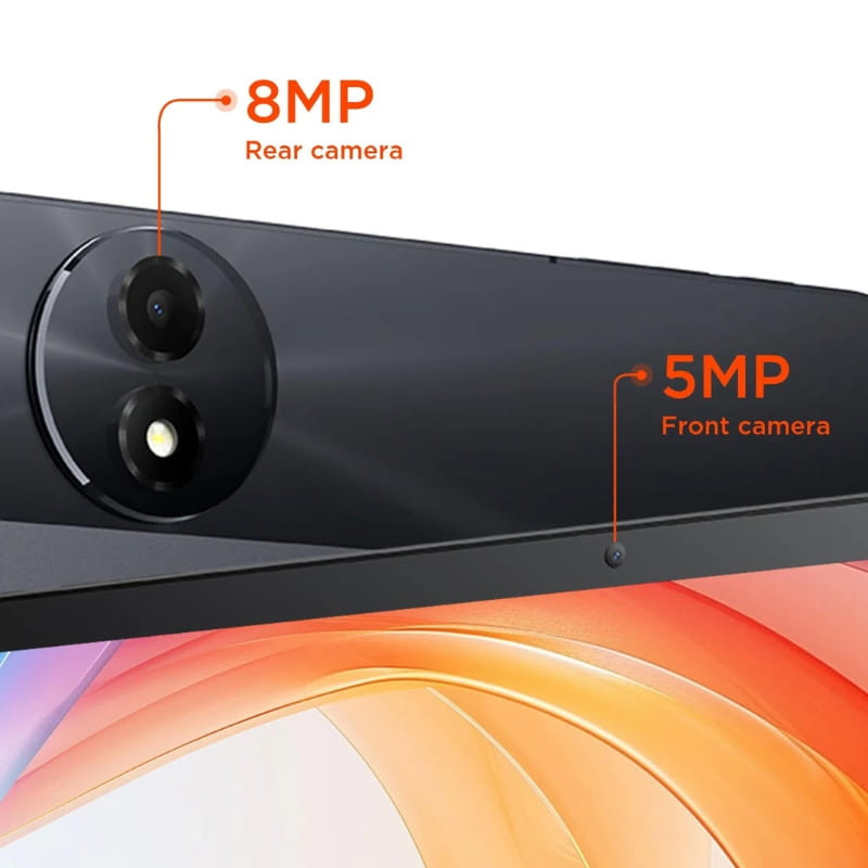 TCL TAB 11 FE 11 pulgadas gris con doble cámara: trasera 8 MP y frontal 5 MP, diseño delgado en aluminio, biseles finos y pantalla amplia vibrante