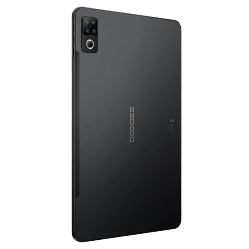 Doogee U12 VIP Edition 12 6GB/128GB WiFi Preto com traseira preta fosca, câmera quadrada com flash, bordas finas e logo central vertical