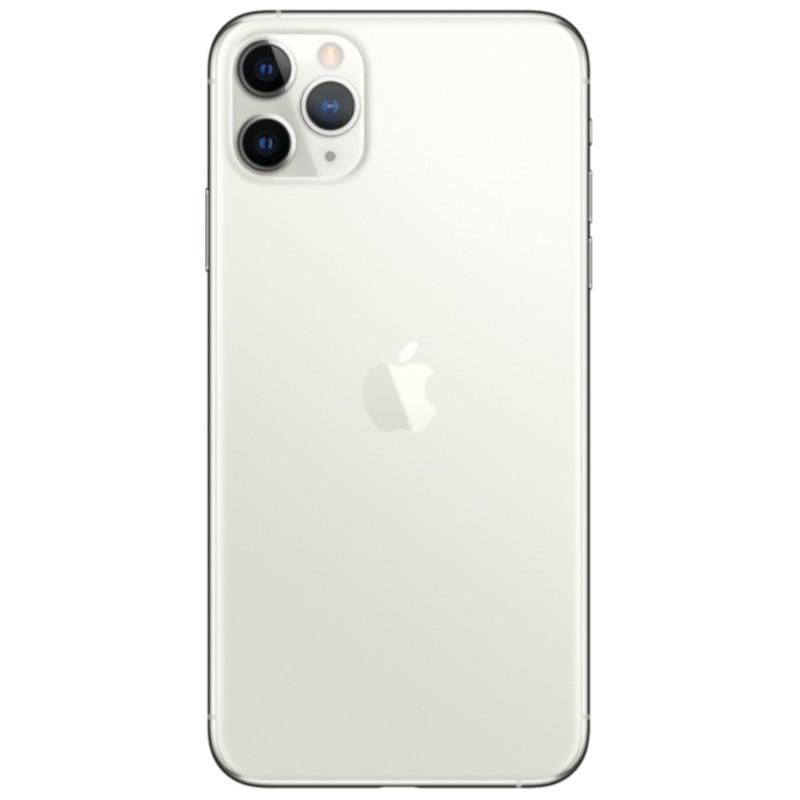 iPhone 11 Pro 256GB plata reacondicionado estado premium con triple cámara trasera, pantalla OLED borde a borde y acabado metálico elegante