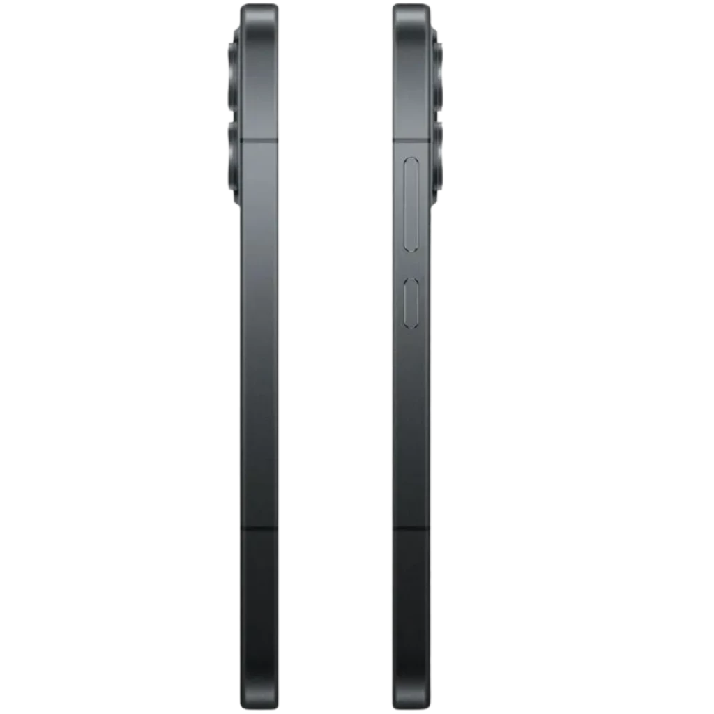 Xiaomi Poco F8 Ultra 5G 12GB/256GB Negro con bordes planos en metal oscuro, marco delgado, botones laterales y módulo de cámara trasera prominente