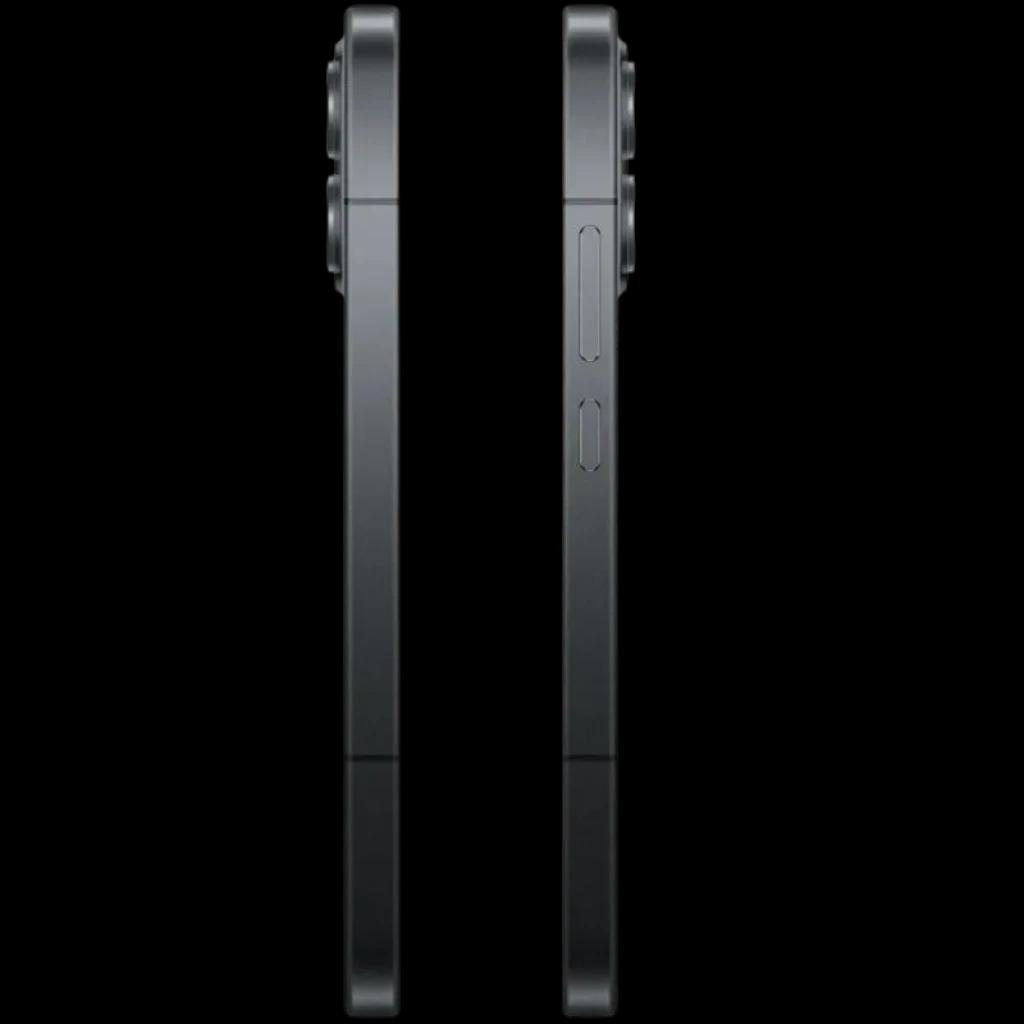 Xiaomi Poco F8 Ultra 5G 12GB/256GB Negro con bordes planos en metal oscuro, marco delgado, botones laterales y módulo de cámara trasera prominente