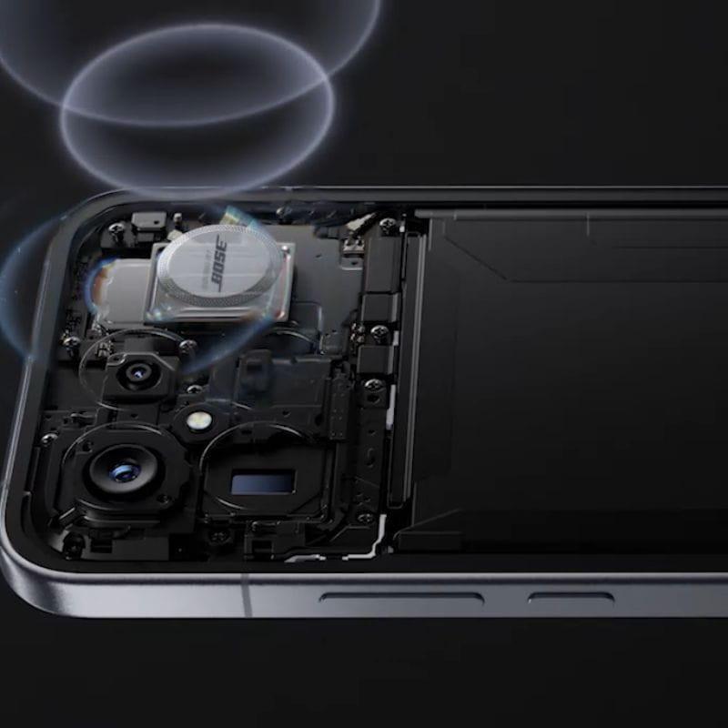 Xiaomi Poco F8 Ultra 5G 16Go/512Go Blue Denim avec module caméra exposé, lentilles multiples, capteurs précis et châssis métallique aux bords plats