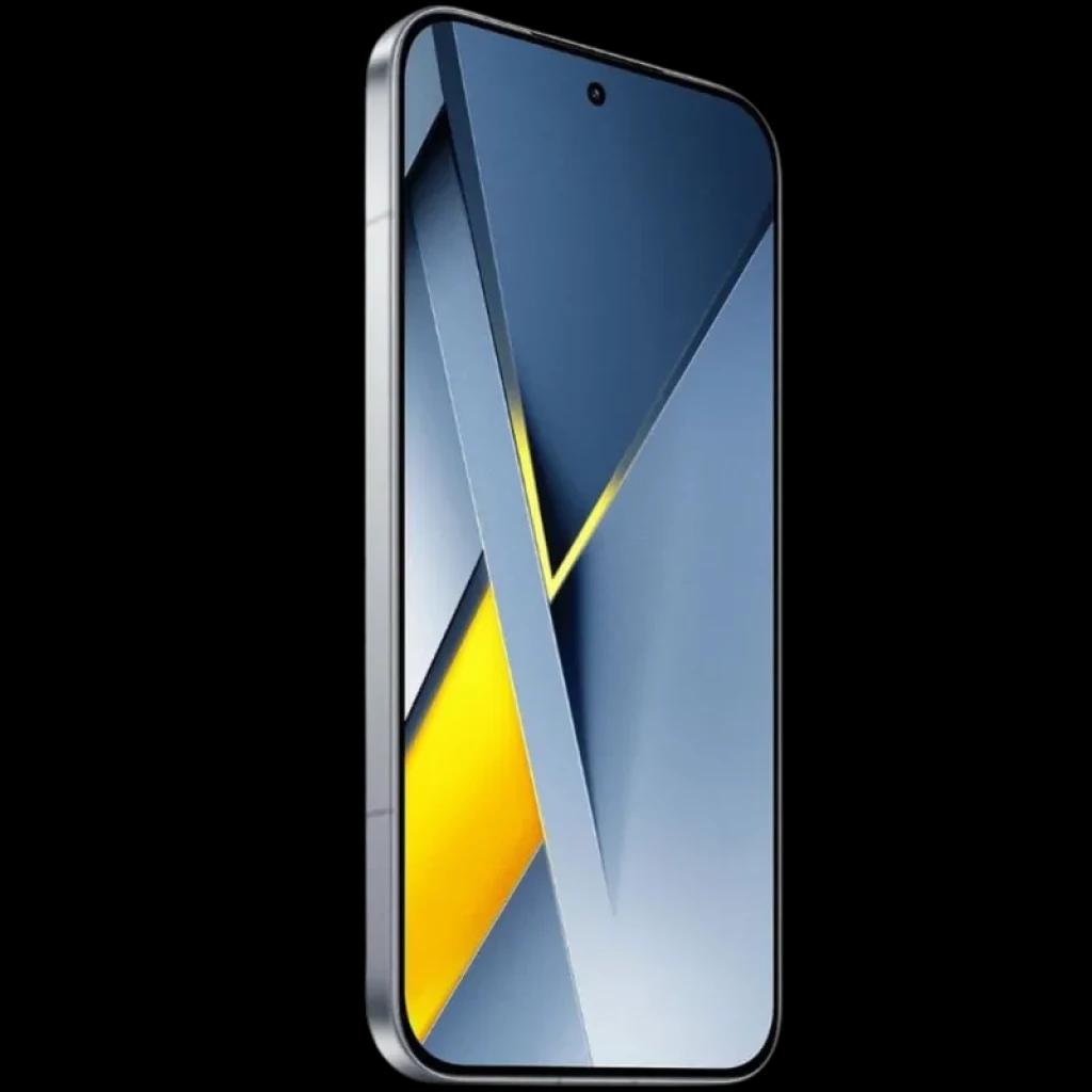 Xiaomi Poco F8 Ultra 5G 12GB/256GB Blue Denim con pantalla casi sin bordes, orificio centrado para cámara frontal y marco metálico delgado en tono azul