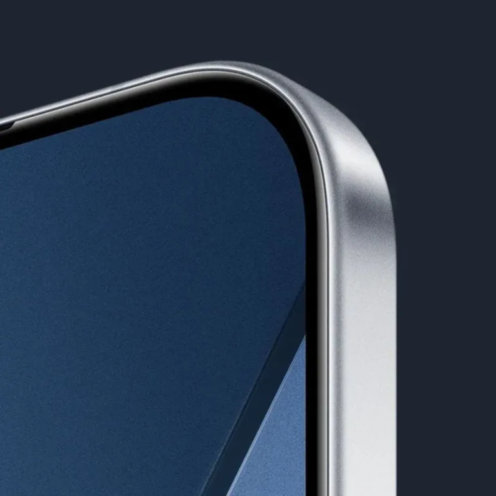 Xiaomi Poco F8 Ultra 5G 12GB/256GB Blue Denim con marco metálico plateado, borde curvo pulido y pantalla azul oscuro casi sin biseles